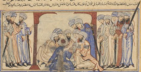 f.54r 'The Quraysh tribe, who controlled the area around Makkah (Mecca ...