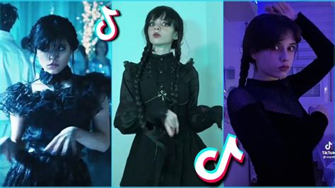 Wednesday Addams Dance | Tiktok | i'll dance dance dance with my hands hands hands - YouTube