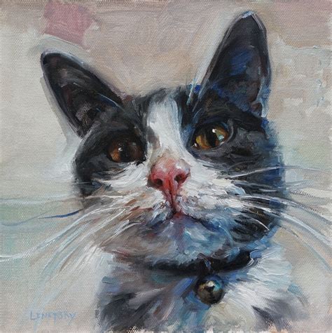 Cat paintings & pet portraits in oil on canvas by Heather Lenefsky Art ...