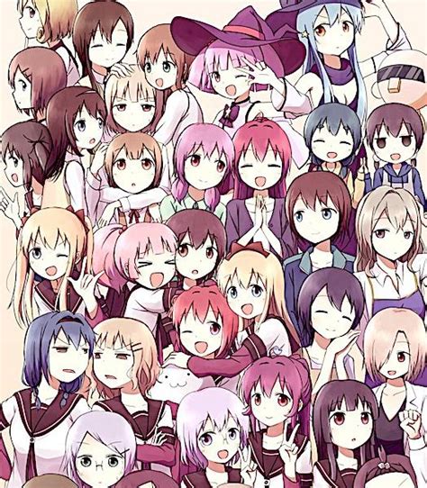 WHO ARE THE FOUR MOST BEAUTIFUL CHARACTERS IN YURU YURI? : r/yuruyuri