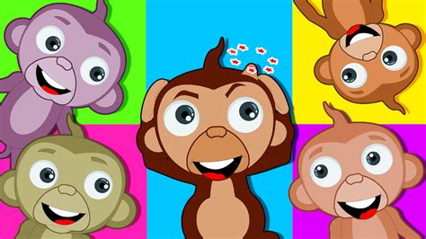 Five little monkeys - Season 16 - HooplaKidz Plus - Fun and Educational Videos