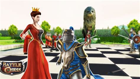 Battle Chess : Game of Kings - Game cờ vua hình người 3D: Hoàng hậu đã xinh đẹp lại còn ngầu ...