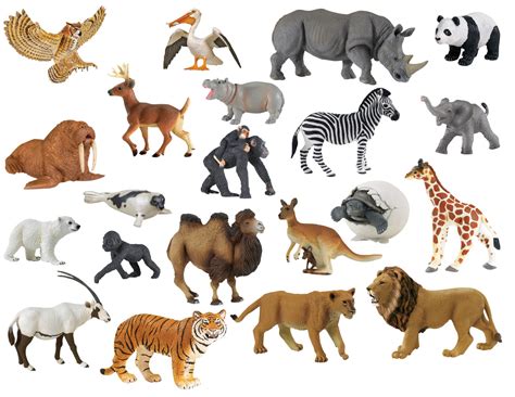 Toys Animals Manipulatives - 204924 - Childcraft Zoo Animal Set ...