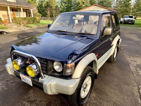 Northwest Mini Trucks | Used 1993 Blue Mitsubishi Pajero Turbo Diesel For Sale In Vancouver, WA ...