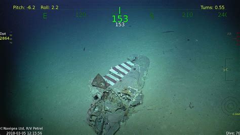 The Wreck of the USS Lexington, Aircraft at the Bottom of the Coral Sea