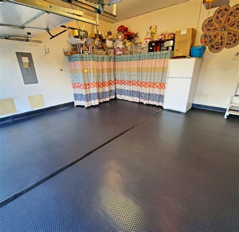 Jaymi's BLT Small Coin Garage Mats | Garage mats, Garage floor mats, Garage transformation