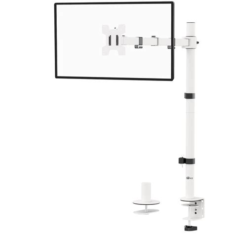 Buy WALI Tall Monitor Stand Desk , Single Extra Tall VESA Monitor Arm Bracket for Computer ...