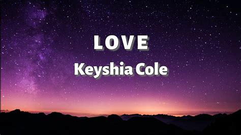 Love - Keyshia Cole (Lyrics Video) - YouTube