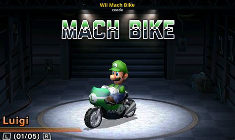 Wii Mach Bike [Mario Kart 7] [Mods]