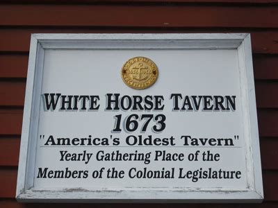 White Horse Tavern - America's Oldest Tavern