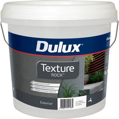 Dulux Texture 4L Rock Effects Paint | Bunnings Warehouse