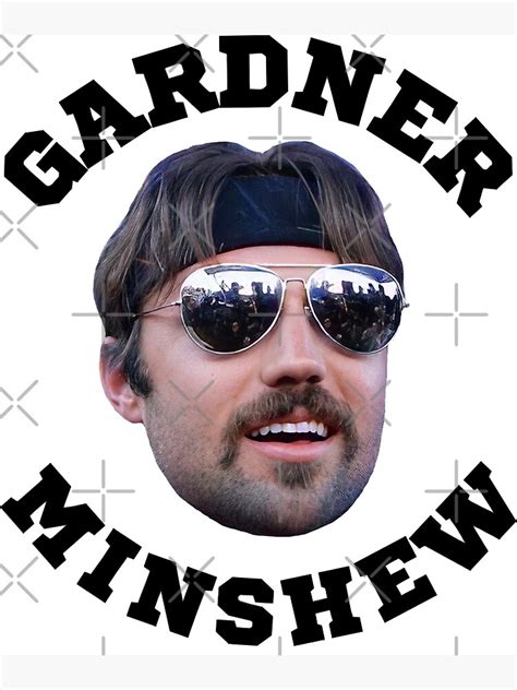 "Vintage Gardner Minshew Graphic Style Team" Poster for Sale by LavonnAmontoya | Redbubble