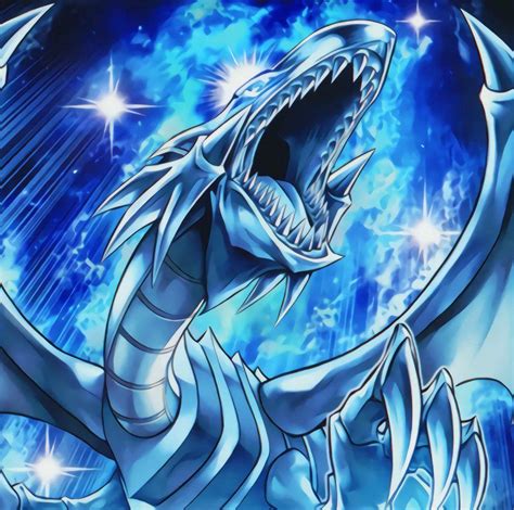 4K wallpaper: Yugioh Blue Eyes White Dragon Fanart