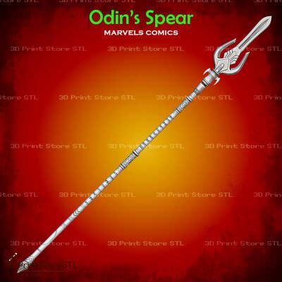 Odins Spear Cosplay Marvels Comics - Stl File 3D Print Model by ...