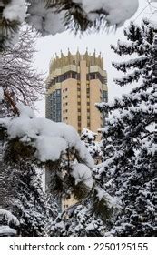 Almaty City Kazakhstan Winter Views Dostyk Stock Photo 2250125155 | Shutterstock