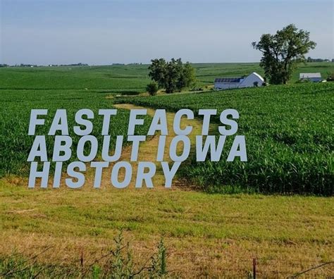 Iowa History Facts