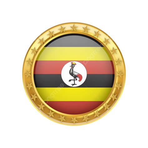 Bandera De Uganda Vector PNG , Uganda, Bandera, Bandera De Uganda PNG y Vector para Descargar ...