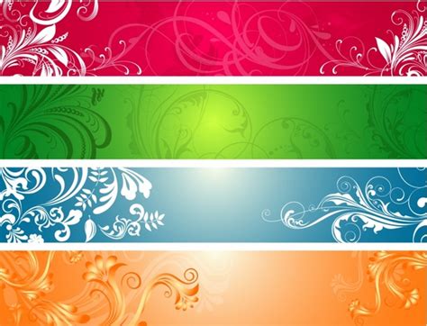 Scrolling banners vectors free download graphic art designs