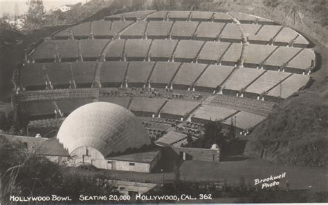 A Brief History of the Hollywood Bowl in Postcards — The Hollywood Home The Hollywood Home