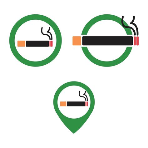 Smoking area sign vector. 5466809 Vector Art at Vecteezy