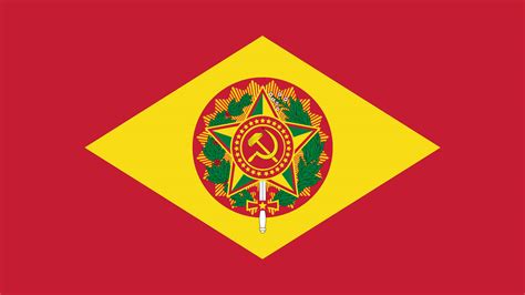 Communist Brazil Flag by PeterSchulzDA on DeviantArt