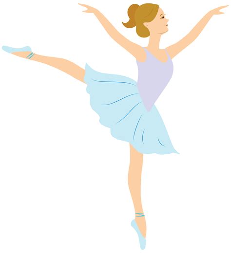 Little Girl Ballerina Clipart Free