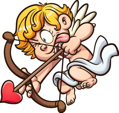 Valentine cherub angel 1987461 Vector Art at Vecteezy