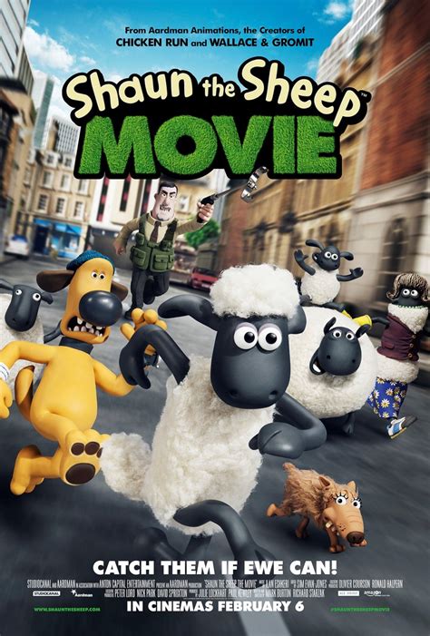 Shaun The Sheep - Chase poster one sheet | Confusions and Connections