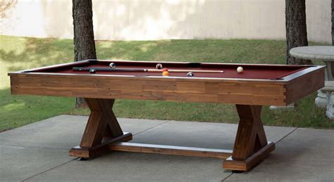 Outdoor Pool Table - The Best Backyard Options