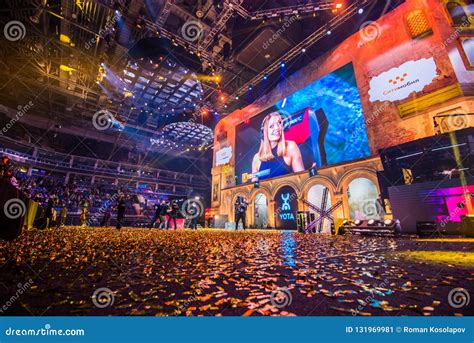 MOSCOW, RUSSIA - OCTOBER 27 2018: EPICENTER Counter Strike: Global ...