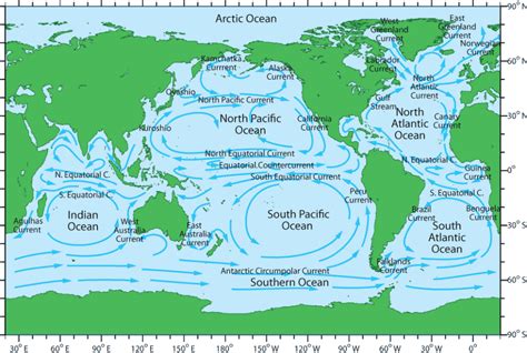 Atlantic Ocean Currents Map Finest Ultimate Prime - Map Of Asia And ...