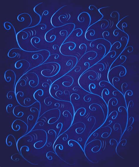 Blue Glowing Swirls by azzza on DeviantArt