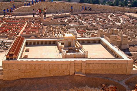 Model of Jerusalem second temple period | PhotoStock-Israel Licensed stock photography