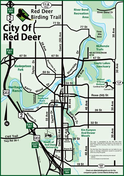 City of Red Deer - Birding Trails Alberta