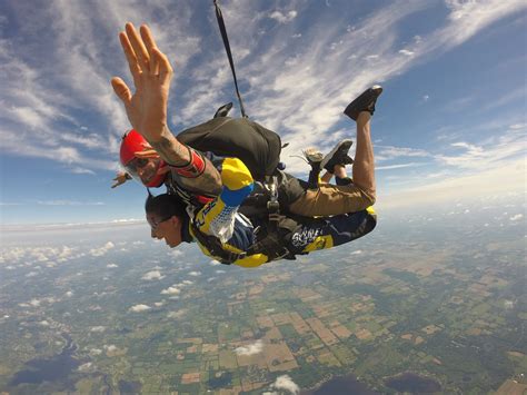 What to Expect During the Skydiving Freefall | Skydive Tecumseh