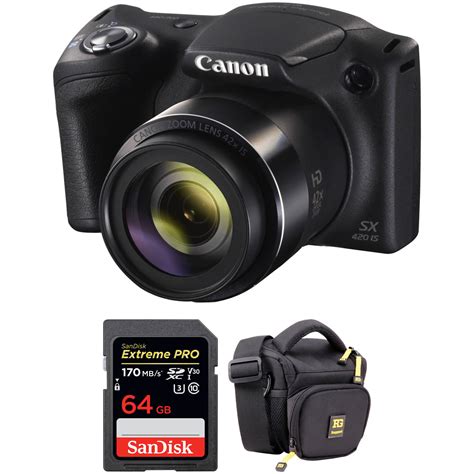 Canon PowerShot SX420 IS Digital Camera with Free Accessory Kit