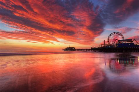 Santa Monica Beach Sunset | I took this photo just last week… | Flickr