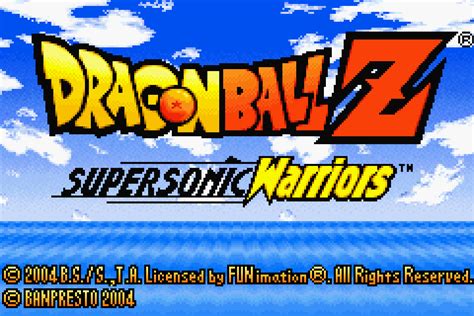 Dragon Ball Z: Supersonic Warriors Download - GameFabrique