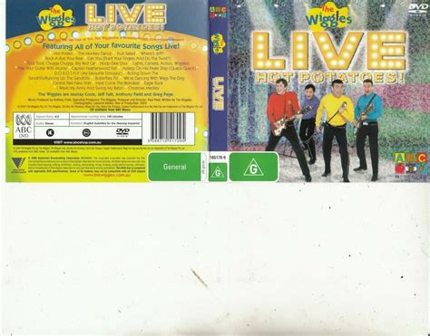 The Wiggles-Live Hot Potatoes-2005-[140 Minutes]-Children TW-DVD | eBay