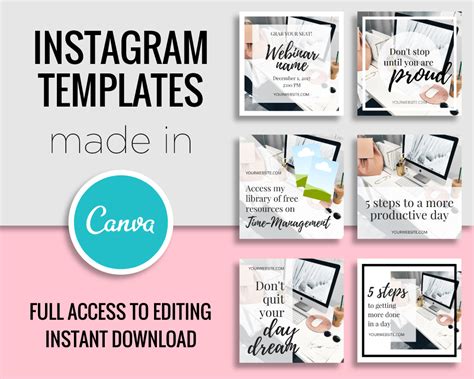 Instagram Templates Made In Canva