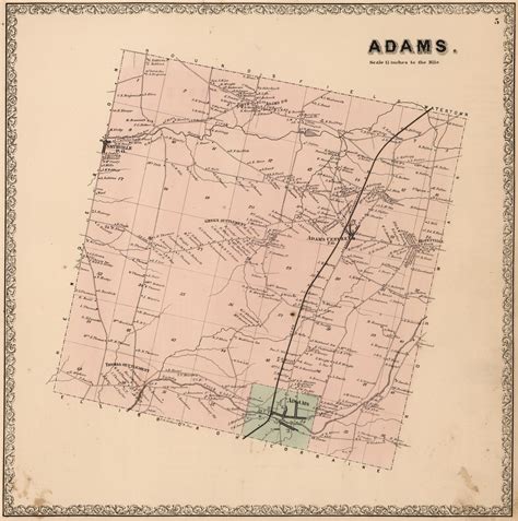 Genealogy and History of Adams New York | New York Genealogy