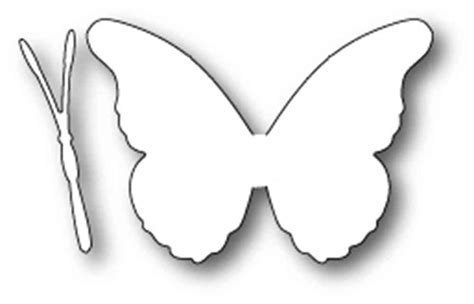 Butterfly Wing Outline - Cliparts.co