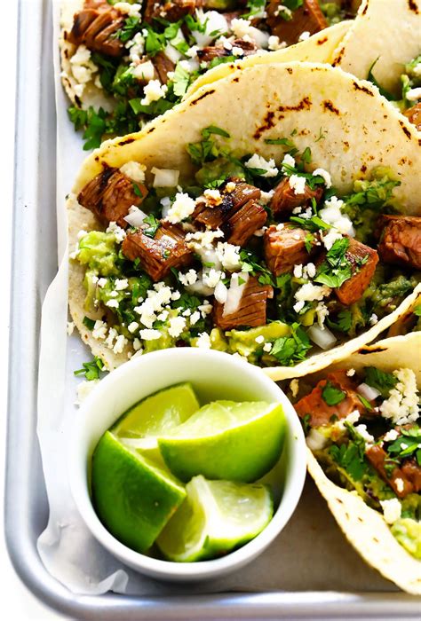 My favorite recipe for street-style Mexican carne asada tacos -- made with tender marinated ...