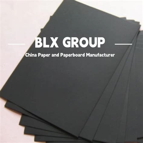 140g Plain Uncoated Black Kraft Paper for Kraft Paper Lamination ...