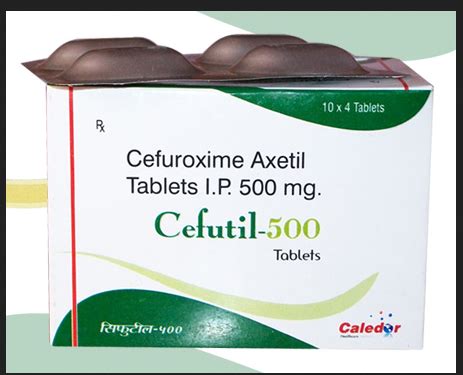 Caledor Cefutil 500 Tablet, 4X10, Zytras Life Science | ID: 17995155091