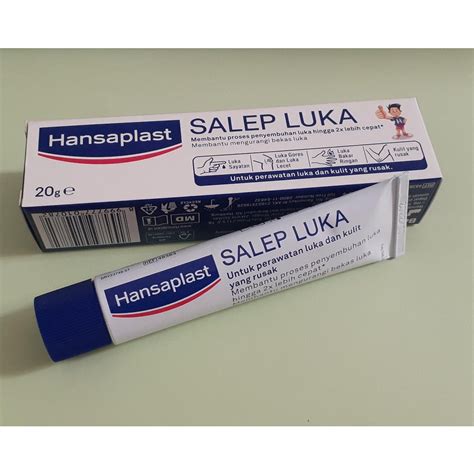 Jual HANSAPLAST SALEP LUKA 20 G PERAWATAN LUKA DAN KULIT YANG RUSAK | Shopee Indonesia