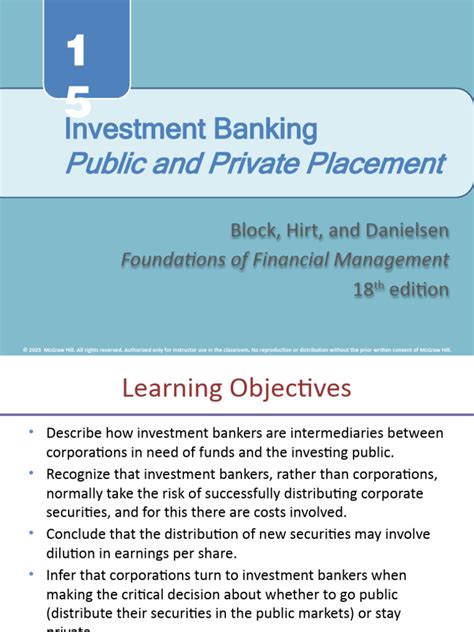 Investment Banking | PDF | Initial Public Offering | Securities (Finance)