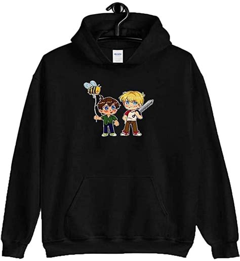 Tubbo Merch Tommy Merch Tubbo and Tommy Chibi Hoodie, T-Shirt: Amazon ...