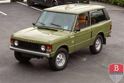 1980 Land Rover Range Rover | The Barn Miami®