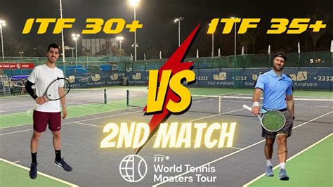 ITF Masters 30+ vs Top 50 ITF Masters 35+ Full Tennis Match - YouTube